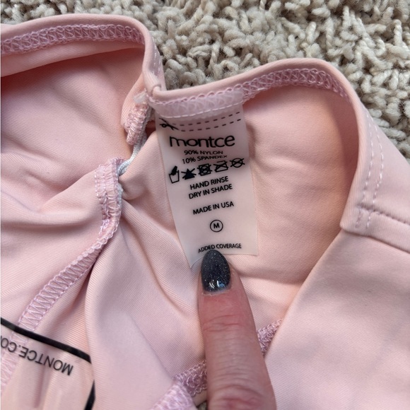 New With Tags Montce Swim Pastel Added Coverage Uno Bottom. Size Medium. - Picture 13 of 14